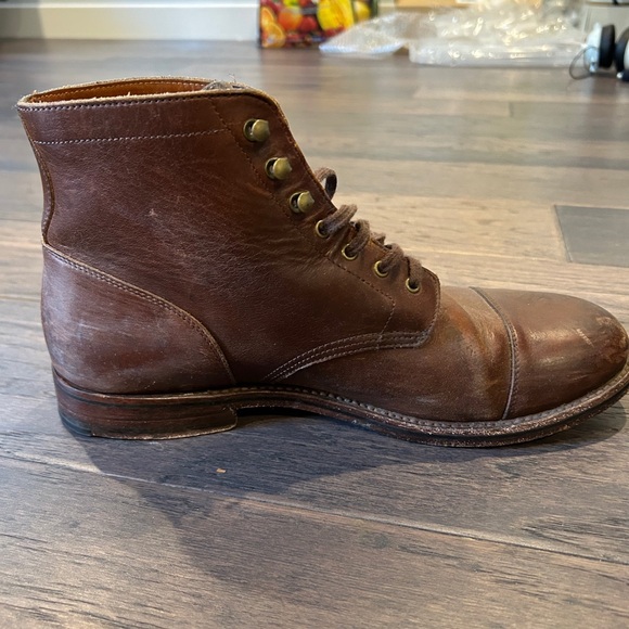 J. Crew men’s leather boots size 10.5D - Picture 4 of 10